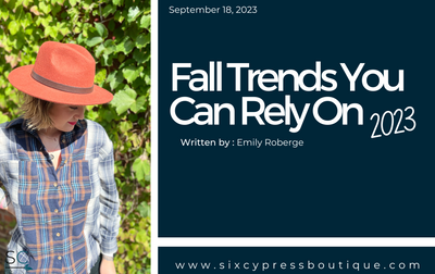 Fall Trends You Can Rely On