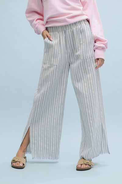 Jayden Striped Wide Leg Bottom