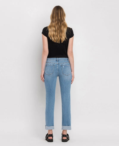 Destin High Rise Mini Bootcut Denim