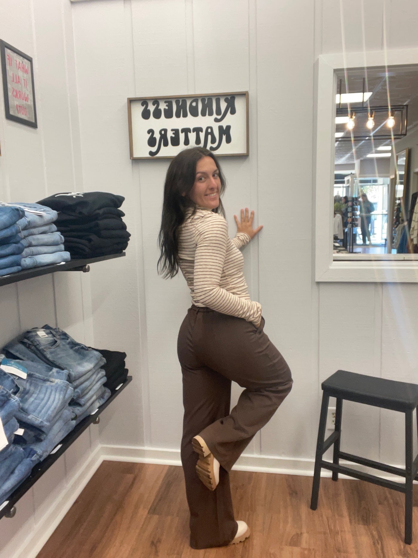 Zoey Pleated Wide Leg Bottoms