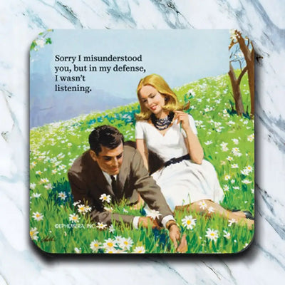 Witty Neoprene Drink Coasters