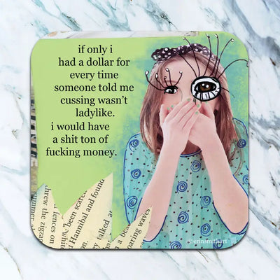 Witty Neoprene Drink Coasters