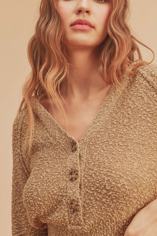 Sonia Pullover Crop Sweater