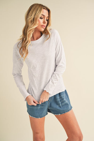 Effortless Basic Long Sleeve top