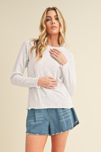 Effortless Basic Long Sleeve top