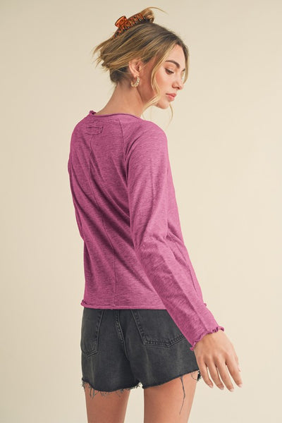 Effortless Basic Long Sleeve top