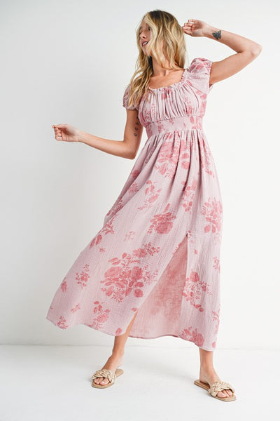 Alicia Smocked Maxi Dress