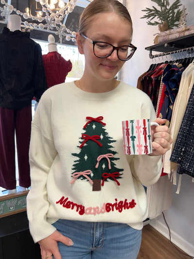 Merry & Bright Tree Sweater