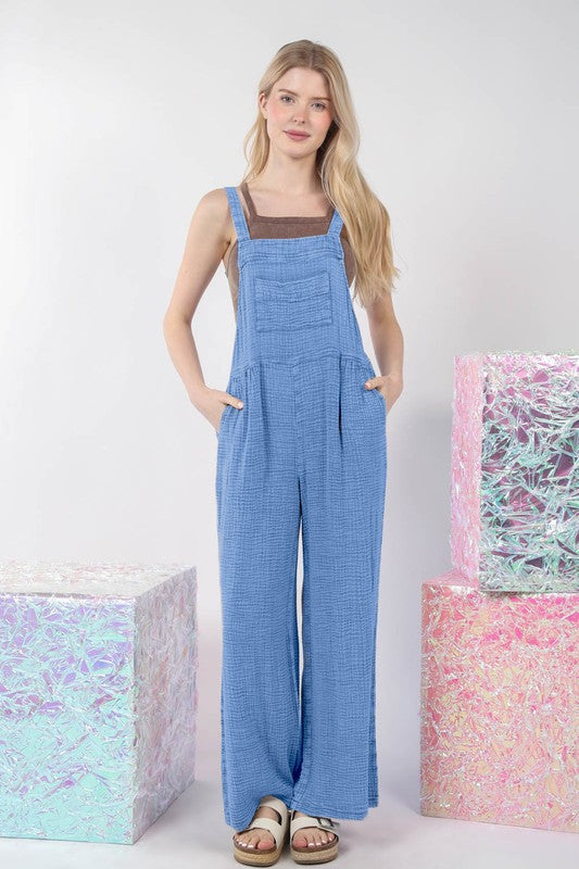 Livi Washed Casual Jumpsuit