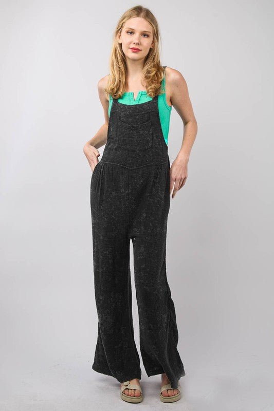 Livi Washed Casual Jumpsuit