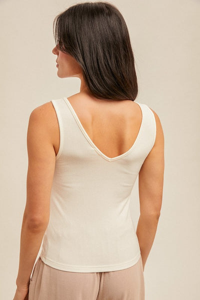 Paige Lace Trim Tank Top