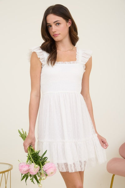 Tulip Chiffon Mini Dress