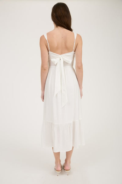 Britt Smocked Midi Dress