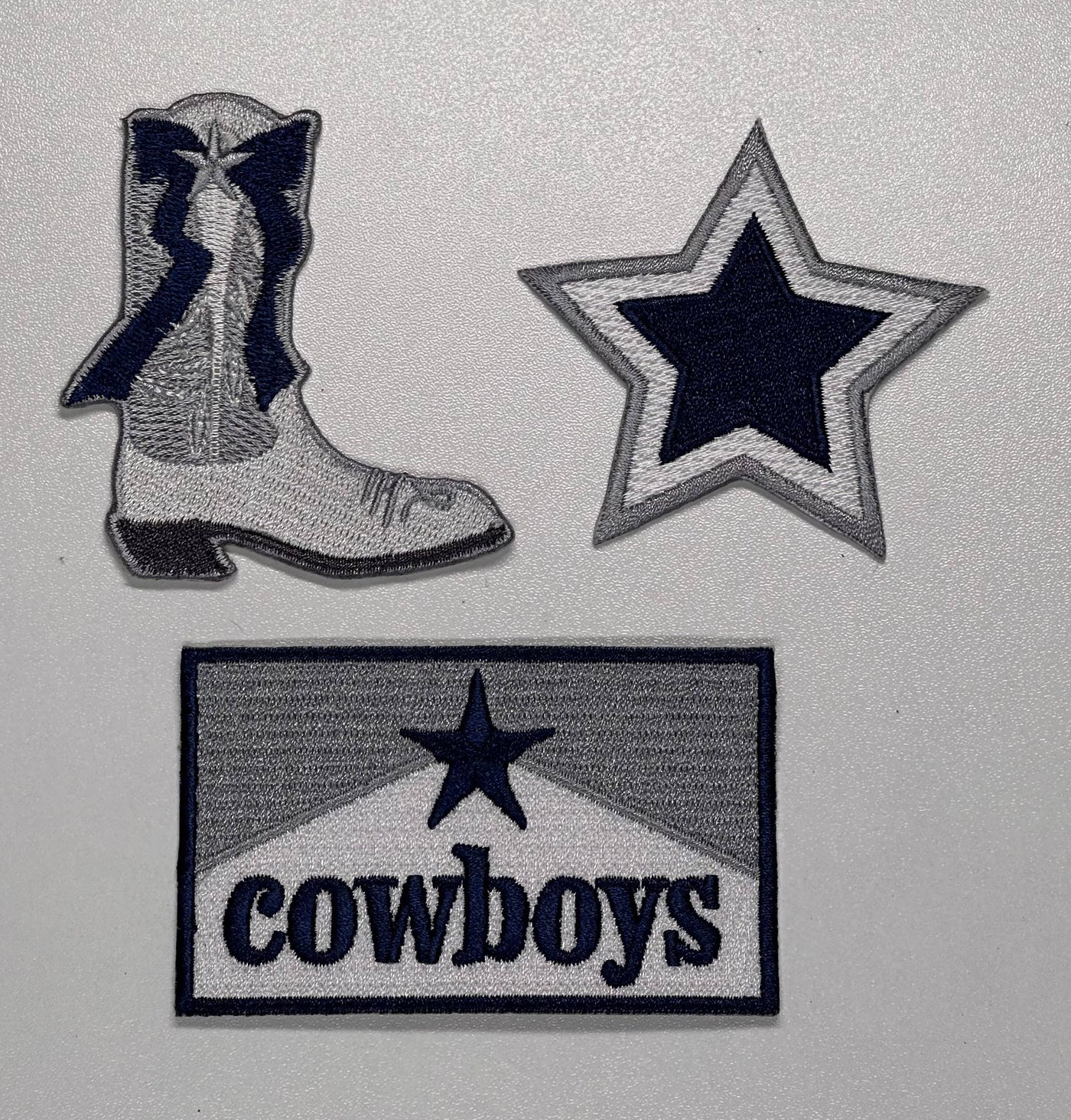 Aloe and Milk Boutique - Star Dallas Cowboys, football, cheer patch, sports patch