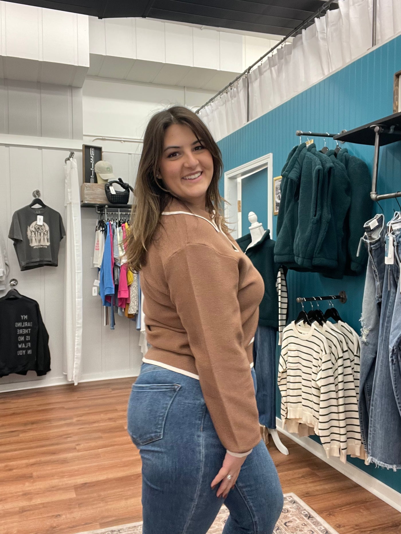 Roxanne Collared Sweater