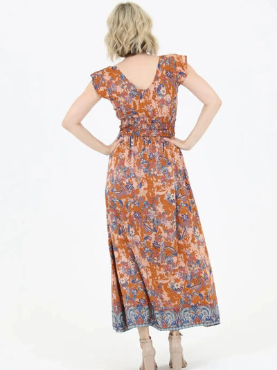 Raelynn Floral Print Maxi Dress