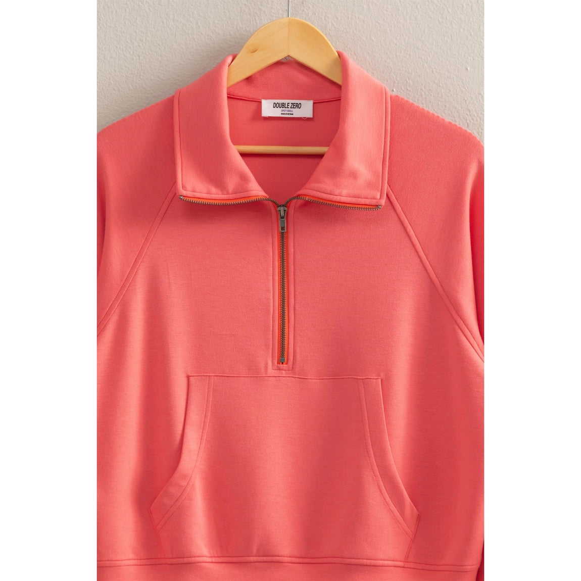 Carlene Scuba Half Zip Sweatshirt