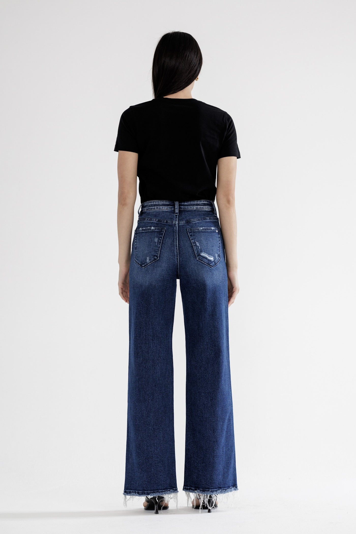 Berkley Super High Rise Wide Leg Denim