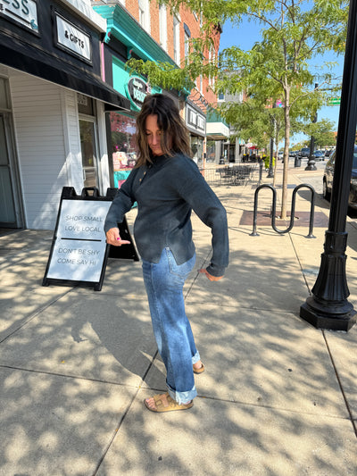 Penelope Waffle Knit Sweater