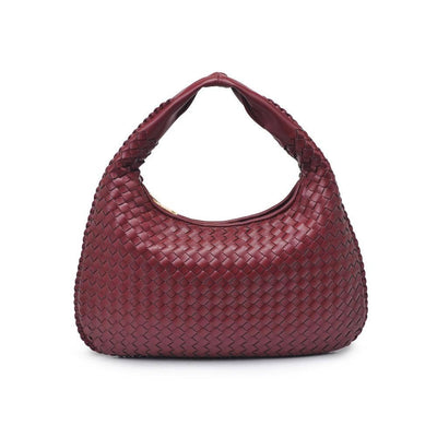 Adela Woven Hobo Bag