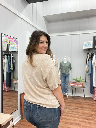 Tori Short Sleeve Sweater