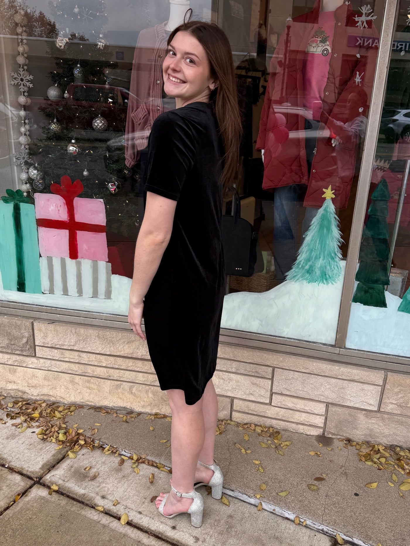 Sailor Bow Detail Mini Dress