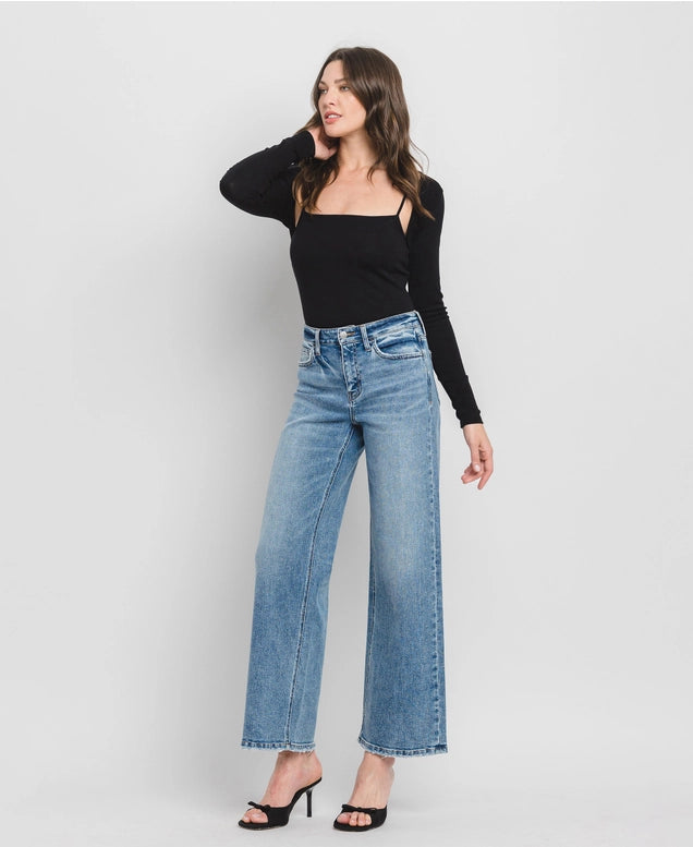 Knox High Rise Wide Leg Denim