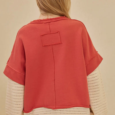 Lily Layered Knit Sweater