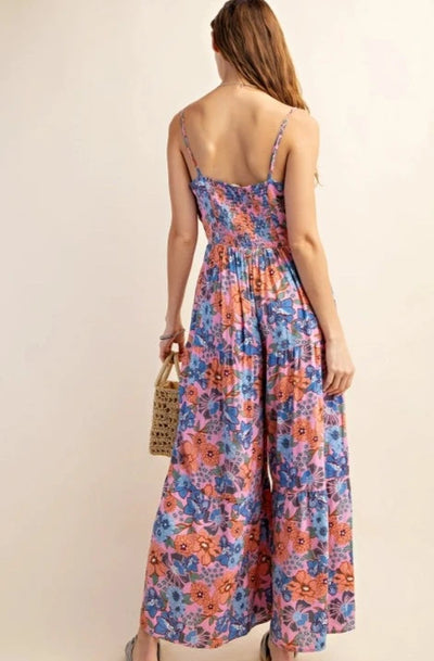 Juniper Floral Tiered Jumpsuit