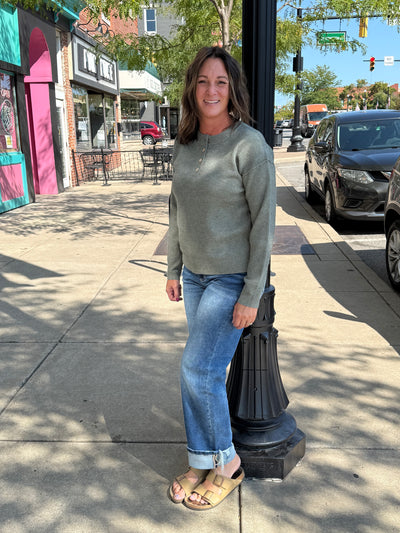 Penelope Waffle Knit Sweater