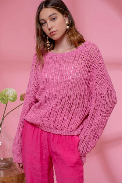 Moira Sheer Knit Sweater