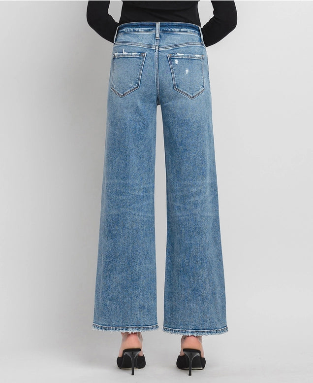 Knox High Rise Wide Leg Denim