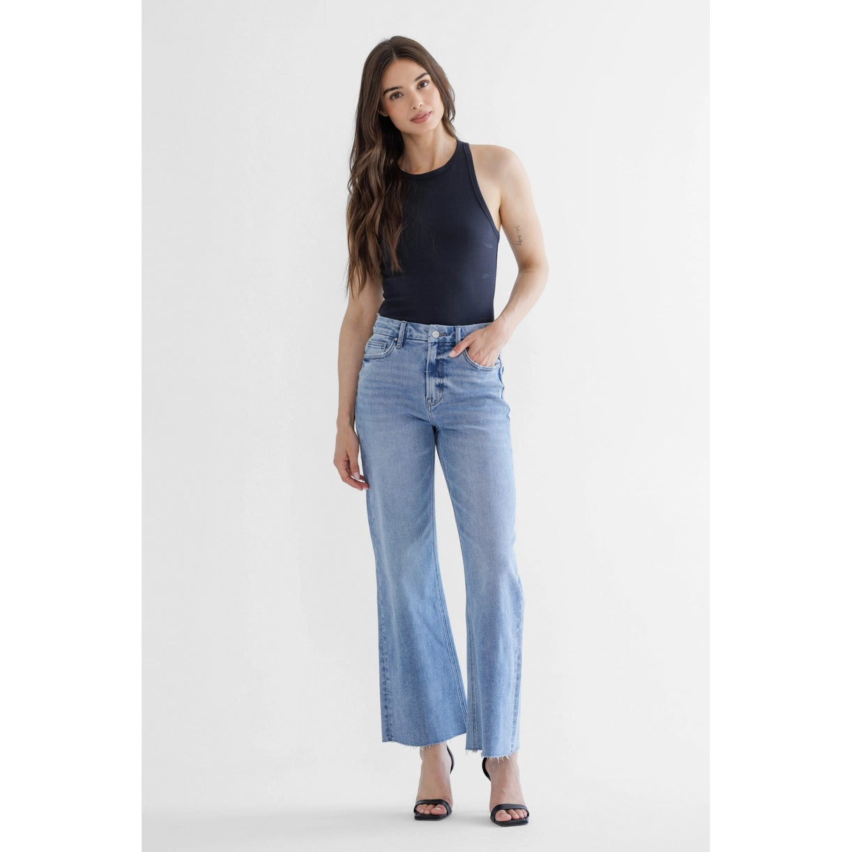 Traverse Super High Wide Denim