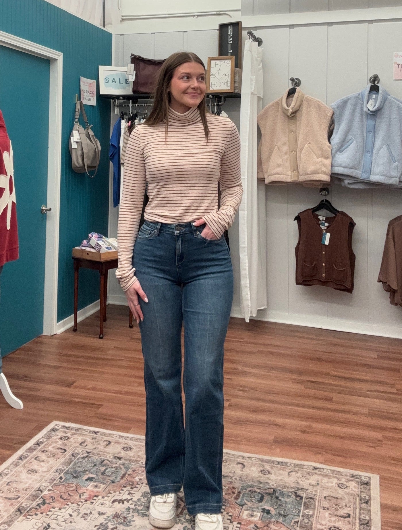 Tinley High Rise Wide Leg Denim