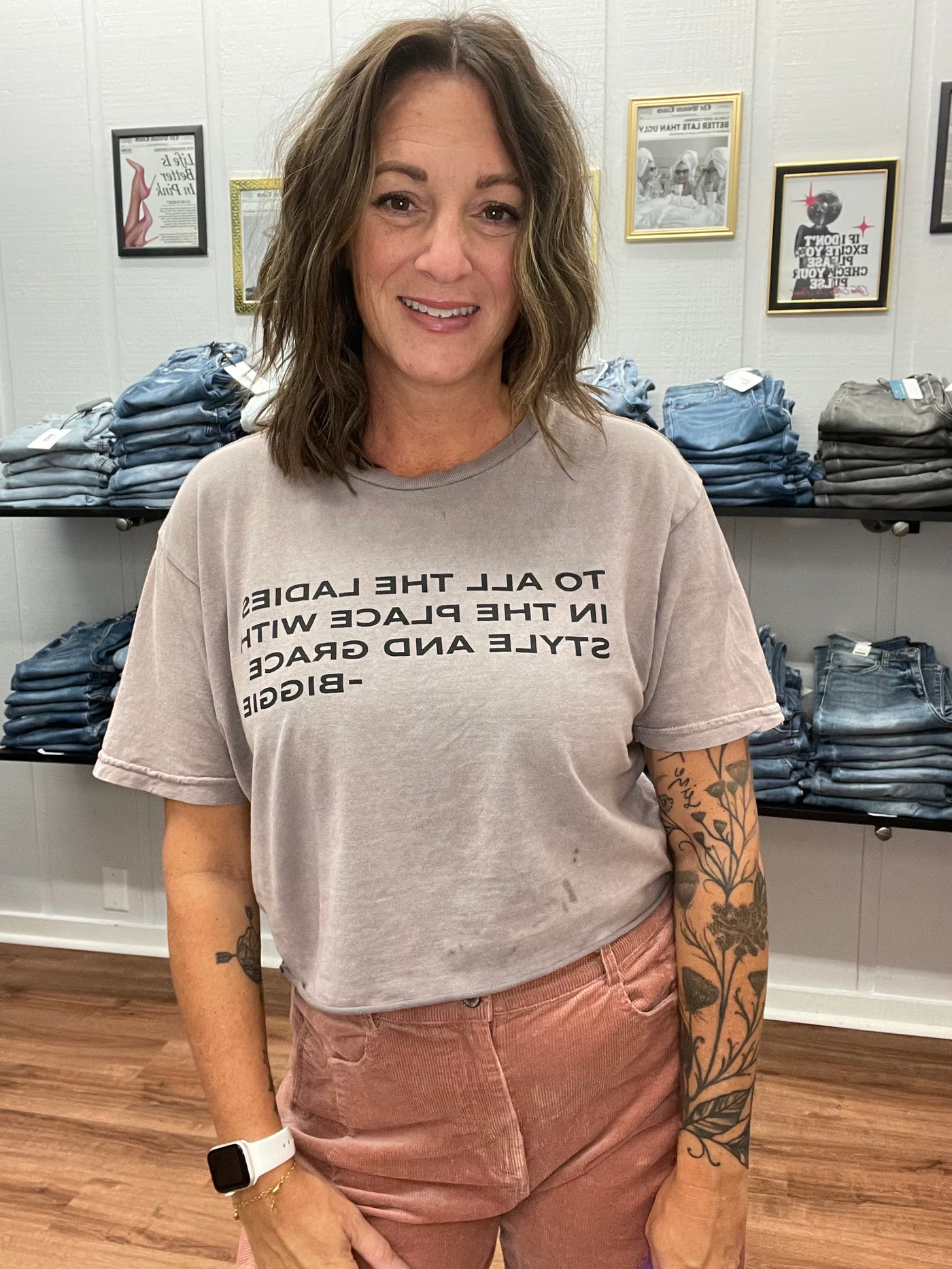 Biggie Style & Grace  Graphic Tee