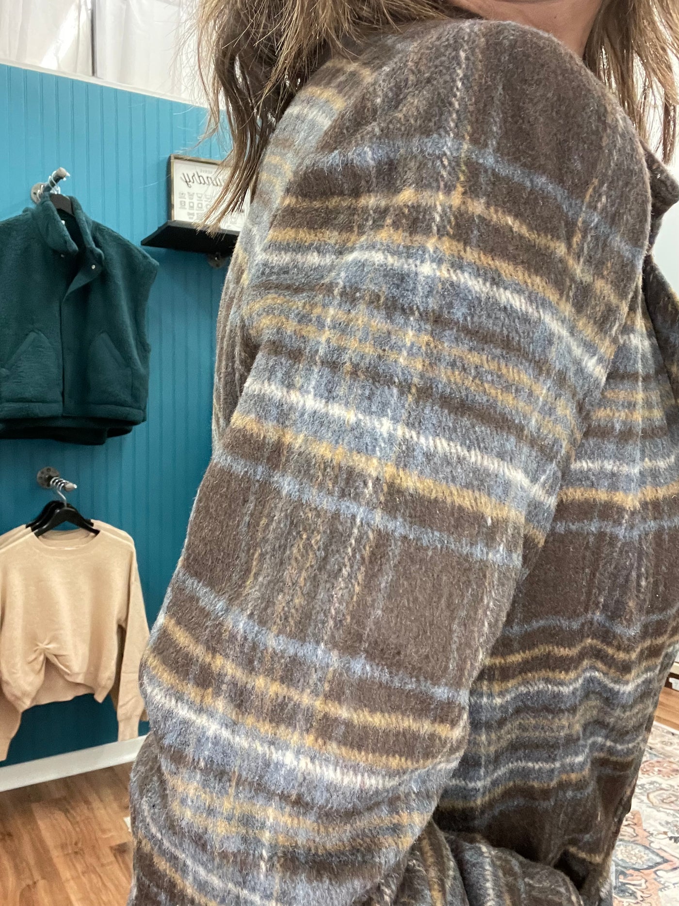 Taylor Classic Notch Plaid Jacket