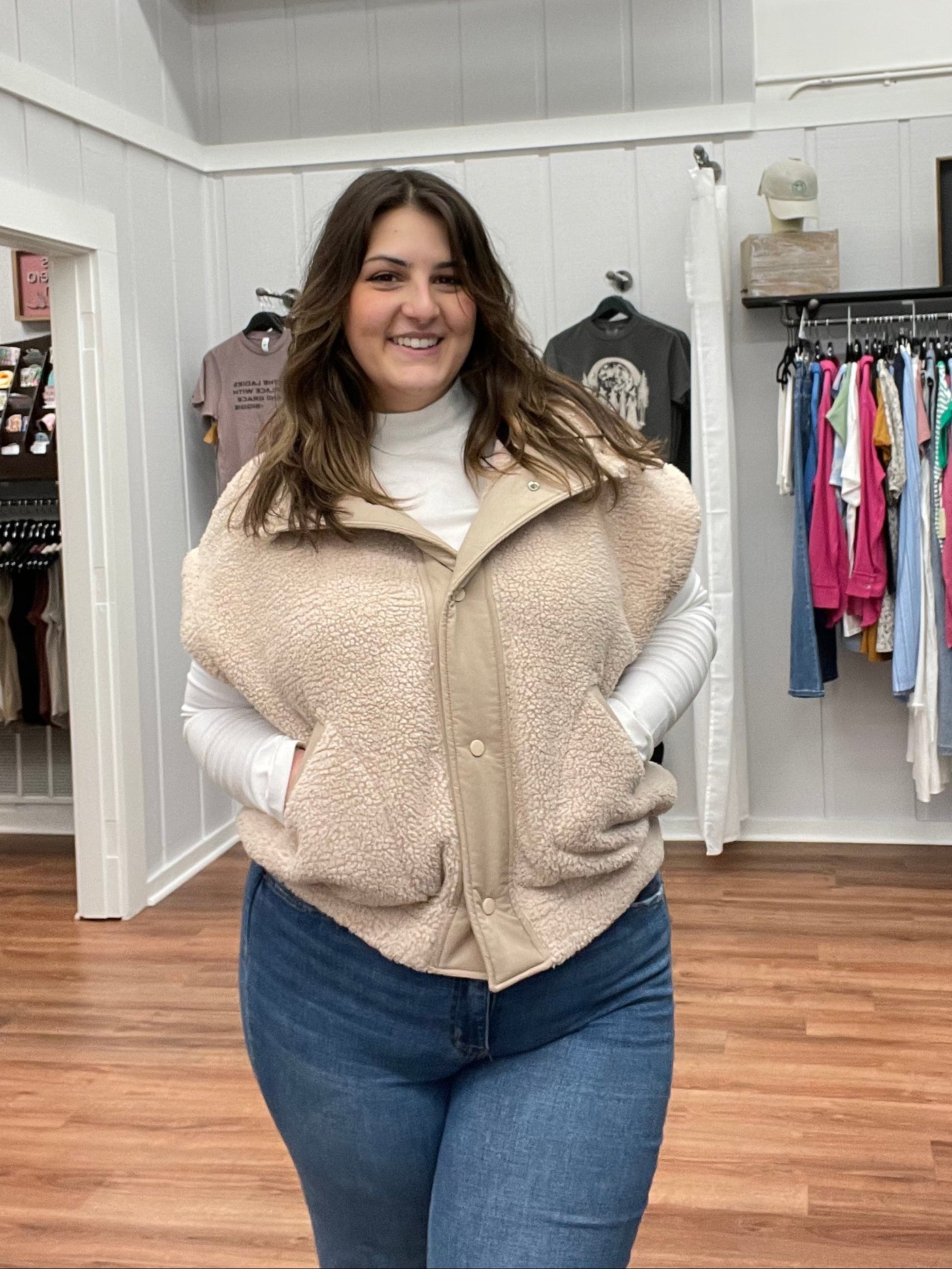 Jessa Mirco Sherpa Vest