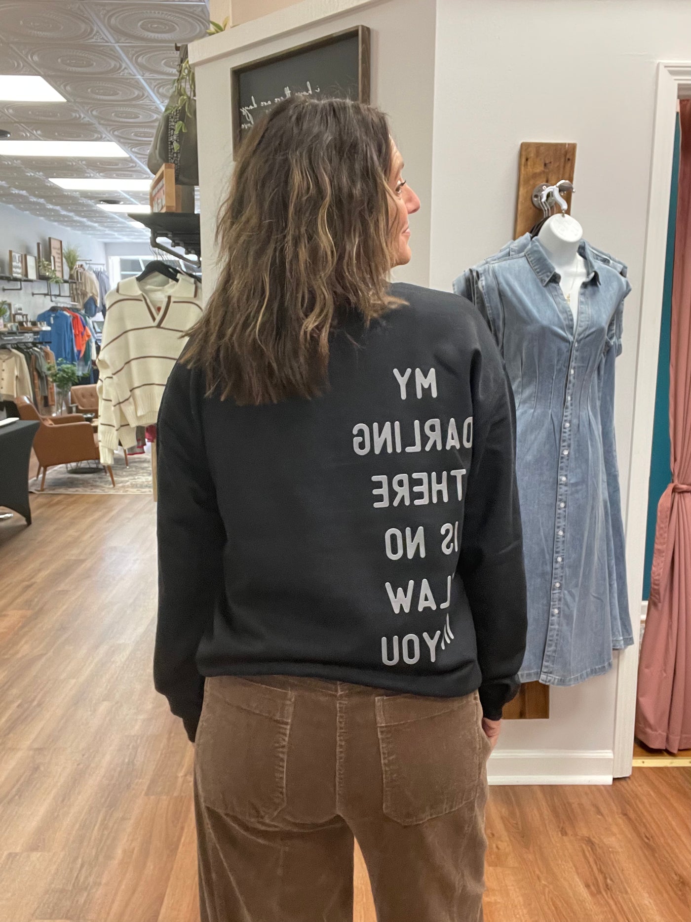 You Are Beautiful Graphic Sweatshirt