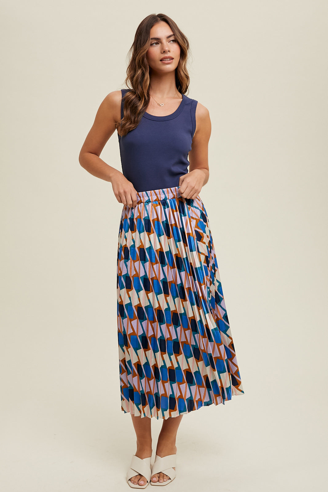 Kaleidoscope Midi Skirt