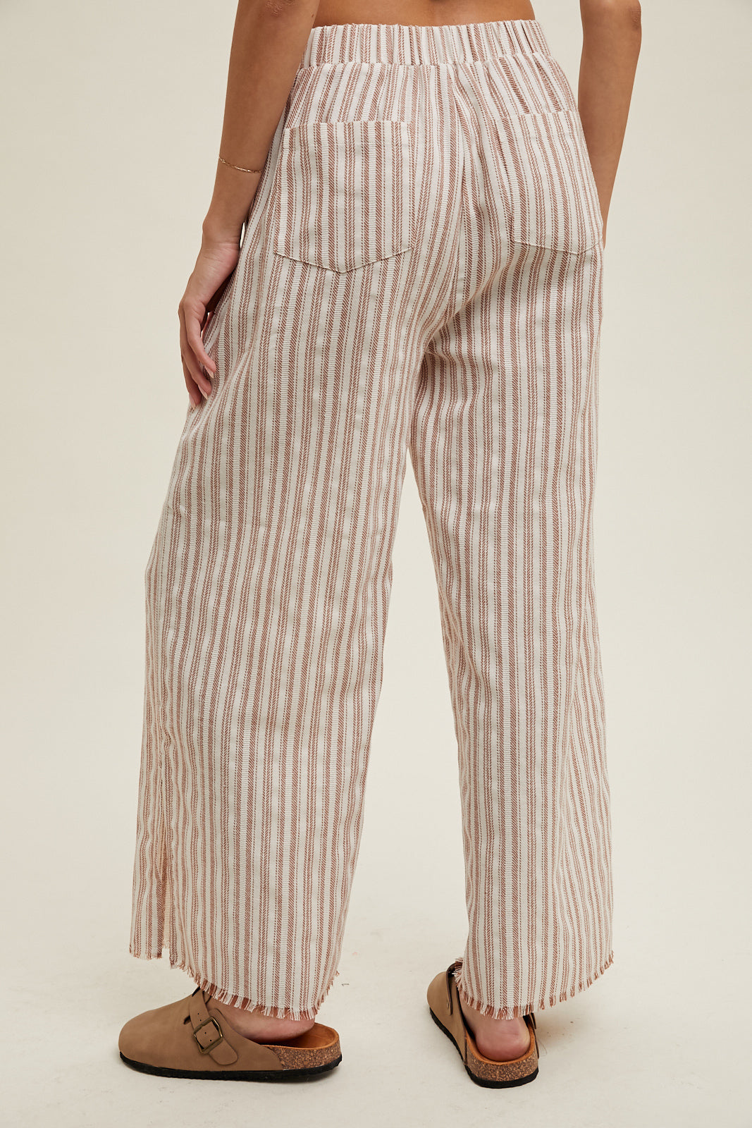 Jayden Striped Wide Leg Bottom