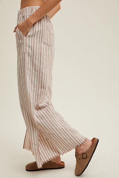 Jayden Striped Wide Leg Bottom