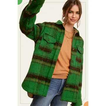 Nellie Plaid Pattern Jacket