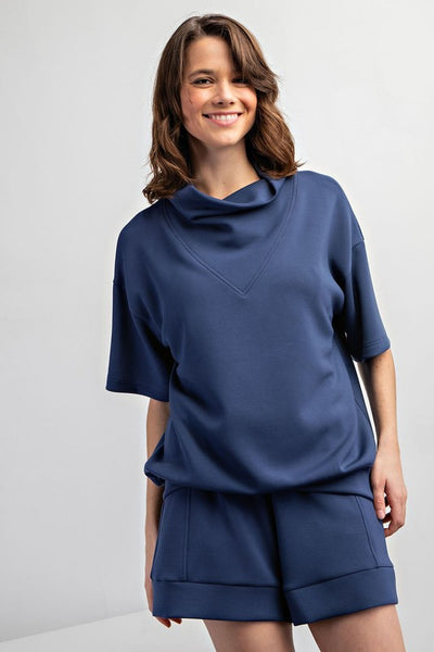 Kami Super Soft Cowl Neck Top