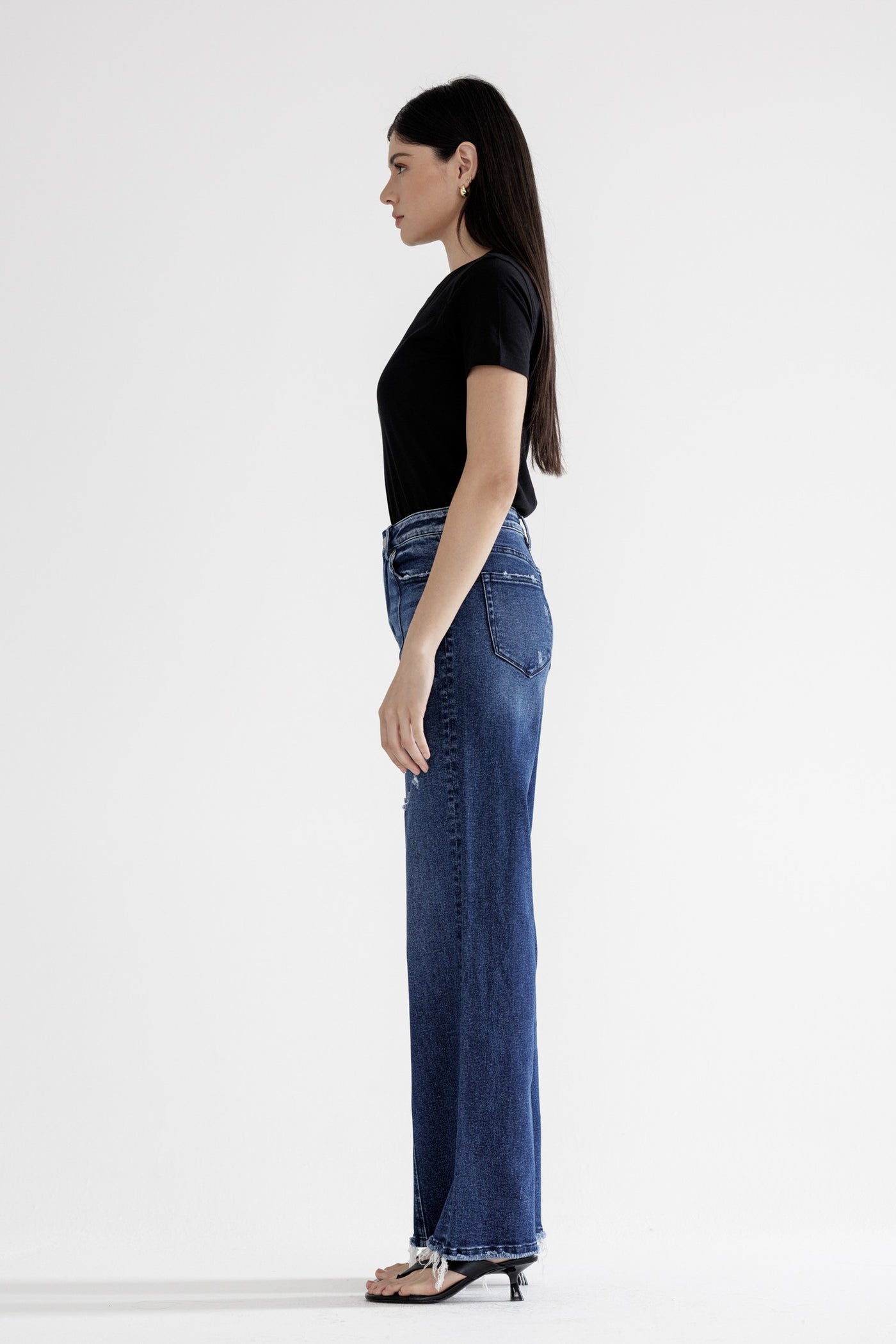 Berkley Super High Rise Wide Leg Denim