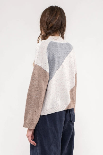 Kayla Diagonal Knit Sweater