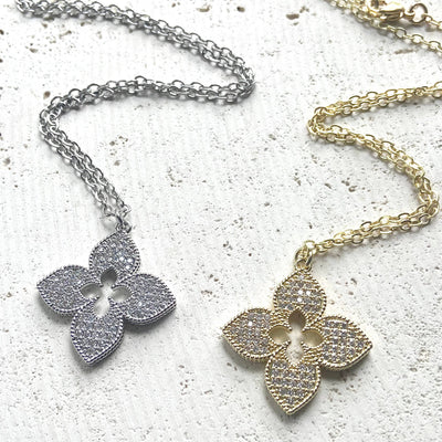 Quatrefoil Clover Necklace