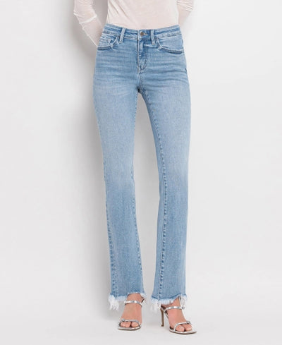 Destin High Rise Mini Bootcut Denim