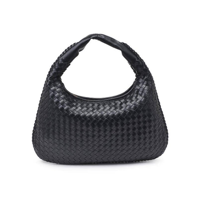 Adela Woven Hobo Bag