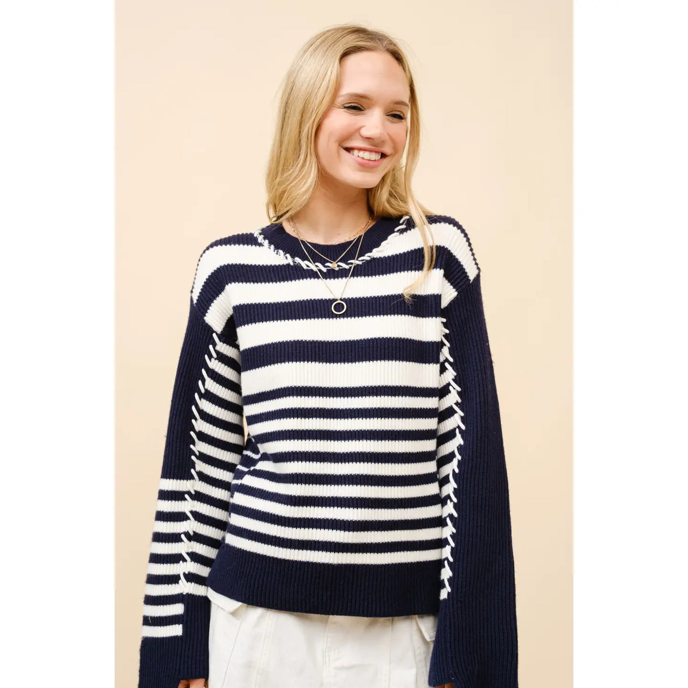 Aurora Pullover Knit Sweater